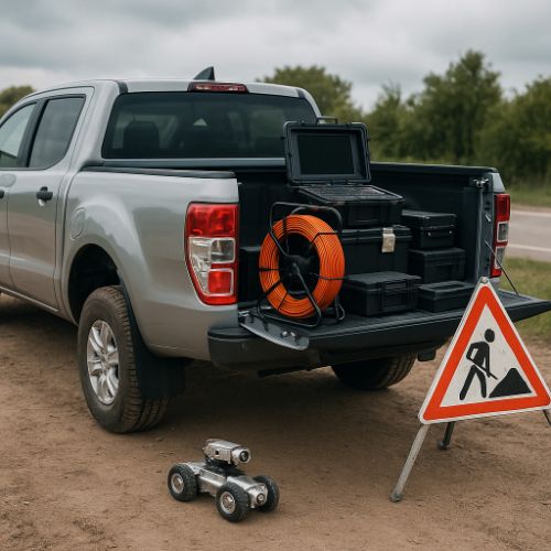 pick up 4x4 d'inspéction