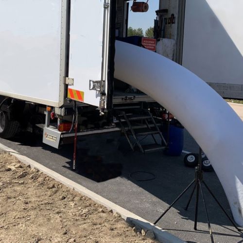 Appui pompage lors d’opération de réhabilitation réseau