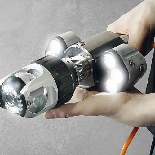 Inspection caméra de gaines de ventilation sur chantier